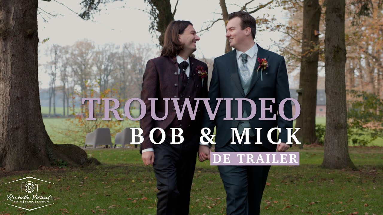 Bob & Mick | Winterse Trouwtrailer ❤️
