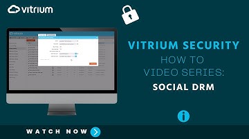 How to Use Social DRM Policies in Vitrium