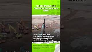 Klh Bekukan 80 Izin Tambang Batu Bara Dan Nikel