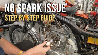 Diagnosing A No Spark Issue: 1972 Honda CL350