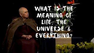 What is the meaning of life, the universe and everything?