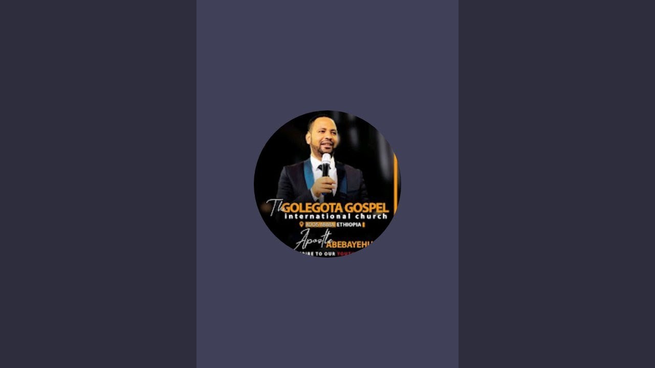 Apostle  Abebayehu /ሐዋርያዉ አበባየሁ ጎሎጎታ ቤ/ክ Gologota is live!