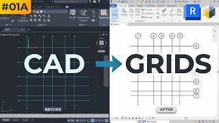 🔹#01A | How to Create Revit Grids from an AutoCAD DWG (Step by Step)