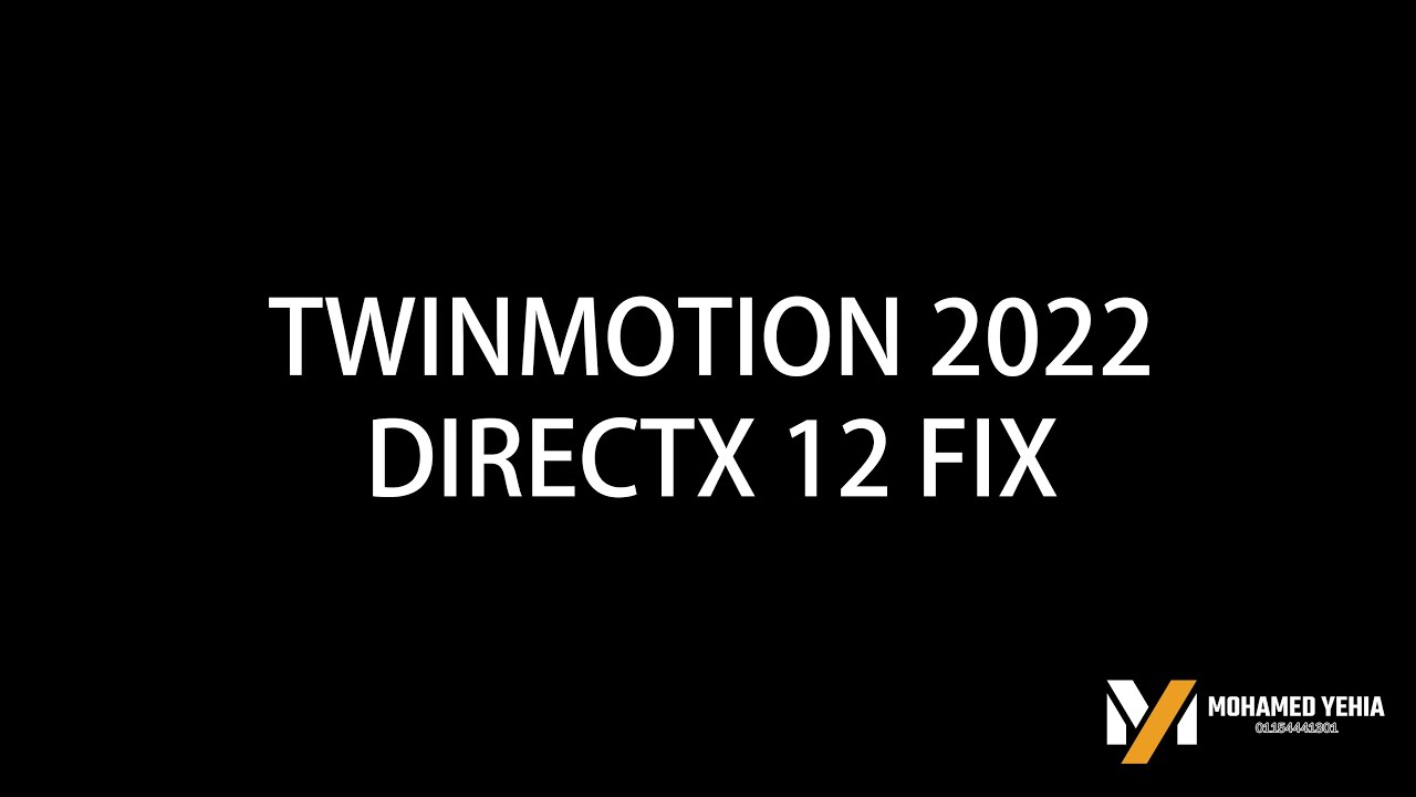 twinmotion directx 12