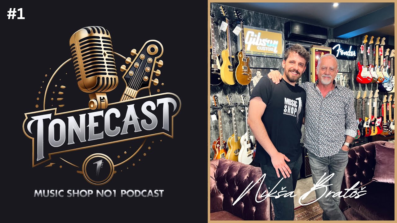 Tonecast Podcast by Music Shop No1 | Epizoda 1 – Nikša Bratoš