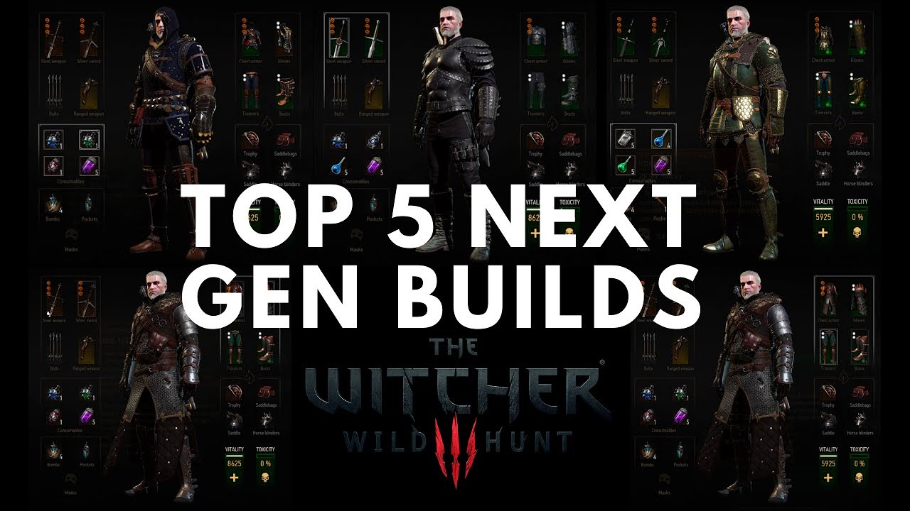 The best builds in The Witcher 3