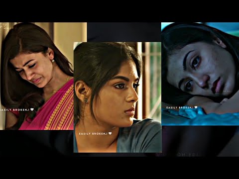 Easily Broken 💔🥀 | Sad girls WhatsApp status Tamil | MEO✨