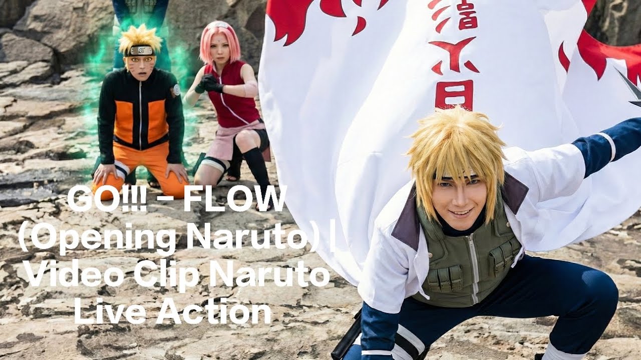 GO!!! - FLOW (Opening Naruto) | Video Clip Naruto Live Action 