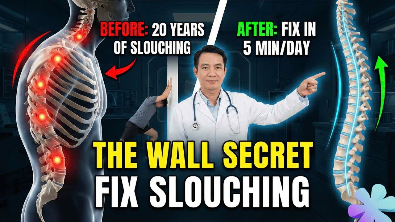 The Wall Secret: Fix 20 Years of Slouching in Just 5 Minutes a Day