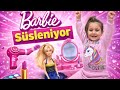 BARBİE İÇİN BAKIM VE SÜSLENME ZAMANI!EĞLENCELİ ÇOCUK VİDEOSU #cute #funny #barbie #baby #keşfet