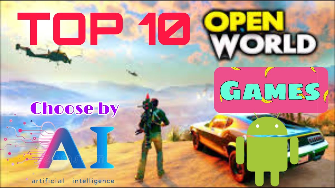 Top 10 open world games for android 2025 l High graphics - YouTube