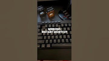 Windows Restart Shortcut #keyboard #windows