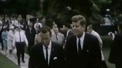 May 21, 1963 - President John F. Kennedy Greets As...