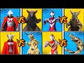 ウルトラマン VS GOMORA, ULTRAMAN TIGA VS EX GOMORA, TARO VS ELEKING, GAIA VS EX ELEKING #ウルトラマン #ultraman