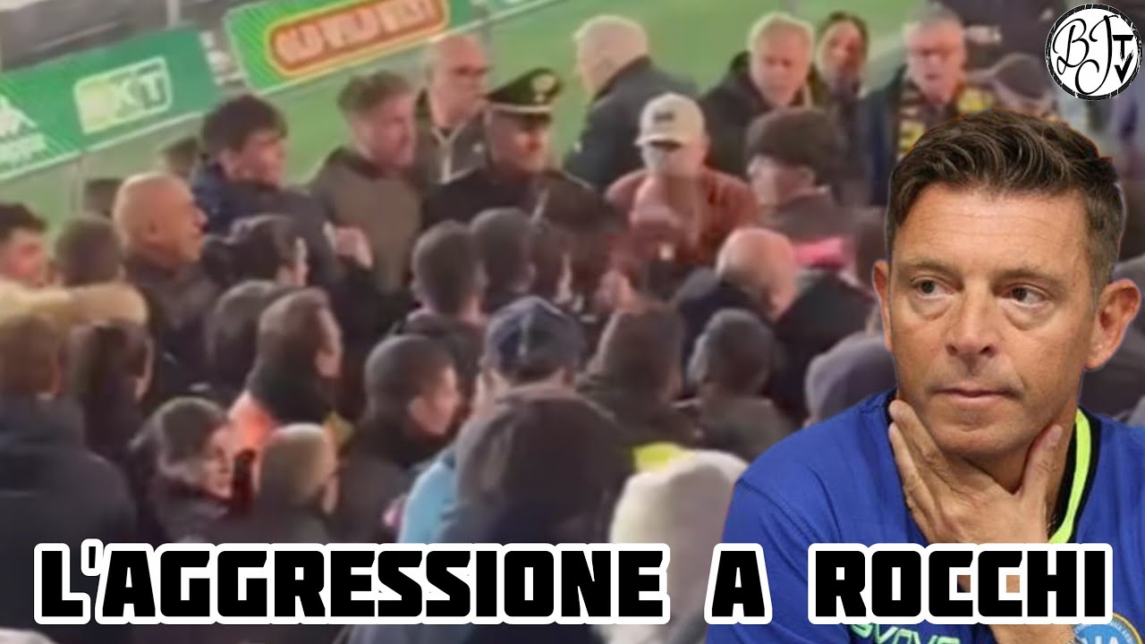 Rocchi aggredito scappa scortato dai Carabinieri | Carrarese - Catanzaro