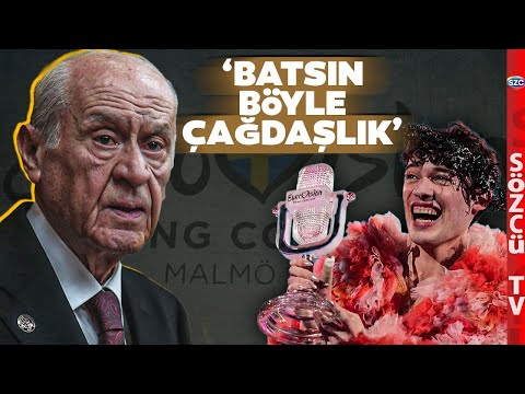 Devlet Bahçeli Eurovision Birincisi Nemo Mettler'e Kafayı Taktı! 'Tüylü Ceket, Makyaj...'