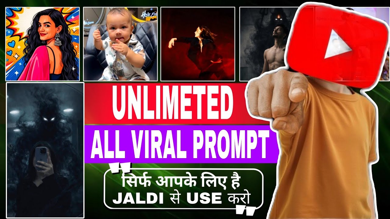 Top Viral AI Prompts 😱 Jo Aap Miss Kar Rahe Ho | Sabhi Viral AI Prompts | Jo Internet Pe Chha Gaye