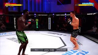 Hall U. @ Strickland S. [MIDDLEWEIGHT] pt 2| 31.7. | UFC 4 | Road to 1K