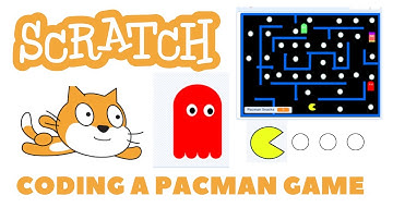 Coding Pacman game in scratch tutorial | how to code