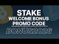 Stake Promo Code "BONUS2026" — 200% Boost Up to $500 + Daily Rewards (2026)