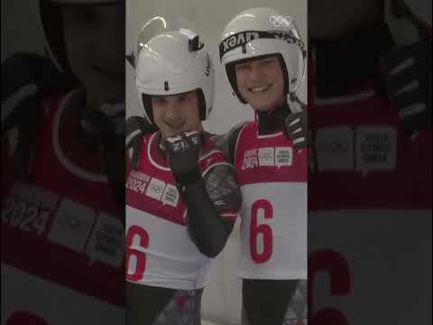 Luge is underway at #gangwon2024 😎