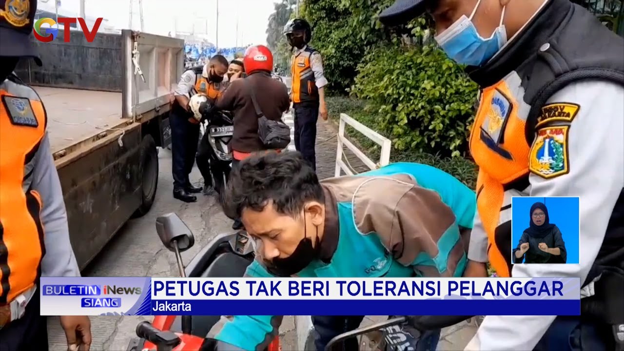 Razia Parkir Liar di Jakarta, Petugas Tak Beri Toleransi Pelanggar #BuletiniNewsSiang 04/08