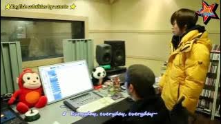 [ENG SUB] Dramatic Blue - 2012 Gayo Daejun's unreleased video in recording studio