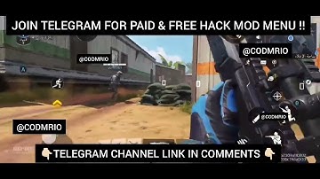 CODM IOS HACK V1.0.49! MOD MENU FOR COD MOBILE! CHEAT CODM IOS/ANDROID!GLOBAL AND GARENA! 100% SAFE