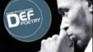 Def Poetry- Kanye West Poem
