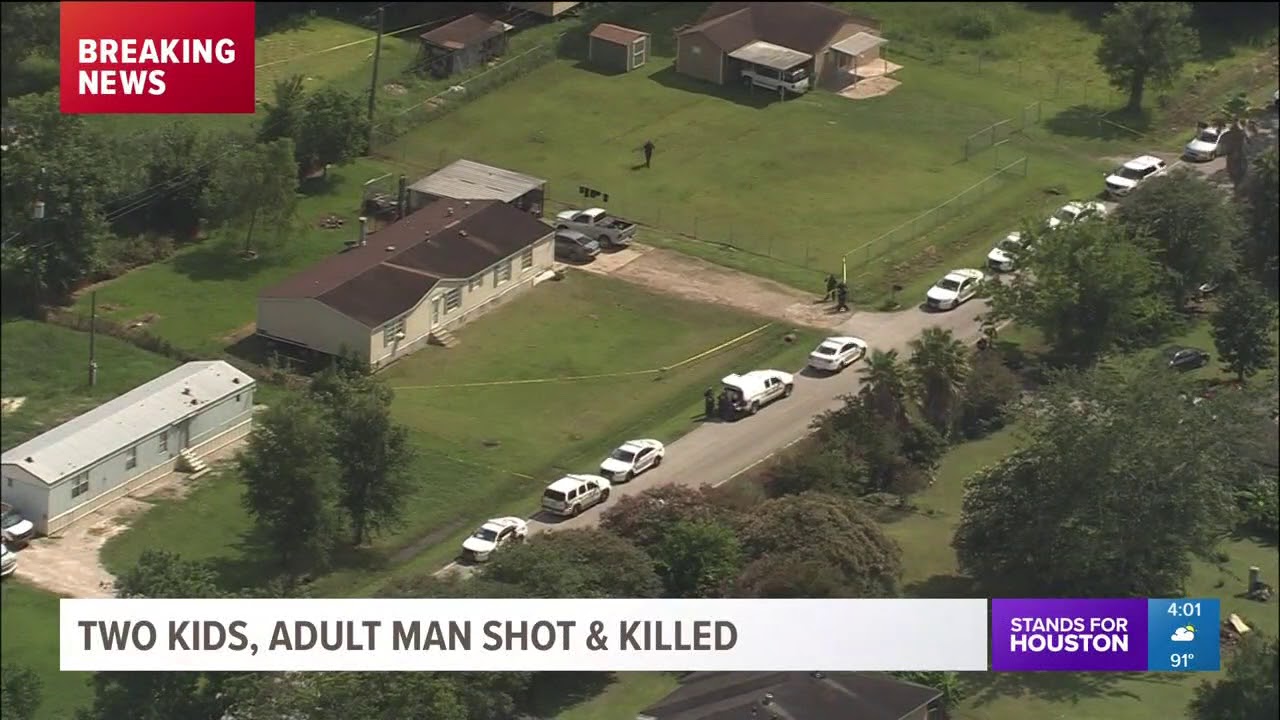 Man, two children dead in shooting at home in NE Harris County - YouTube