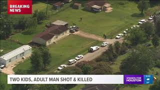 Man, two children dead in shooting at home in NE Harris County