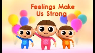 Feelings Song for Kids 🎶 Learn Emotions | Nursery Rhyme |  Go-DooVoo Kids screenshot 5