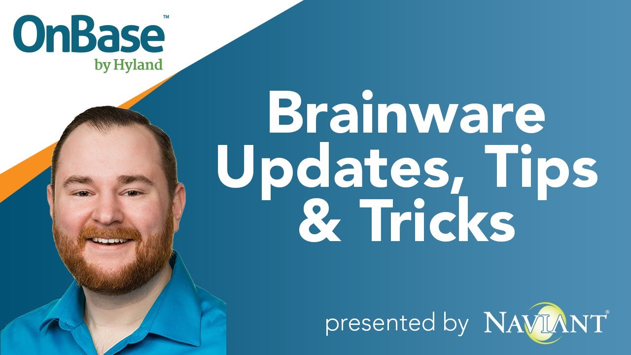 Brainware Training: Updates, Tips & Tricks - YouTube