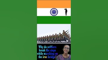 Why are the soldiers given a special training for marching on the bridge? | #shorts | #Facts