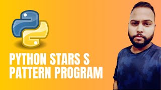 Python Pattern Programs - Printing Stars '*' in S Shape | Keerthin - Escape Python Pattern Programs Printing Stars In S Shape