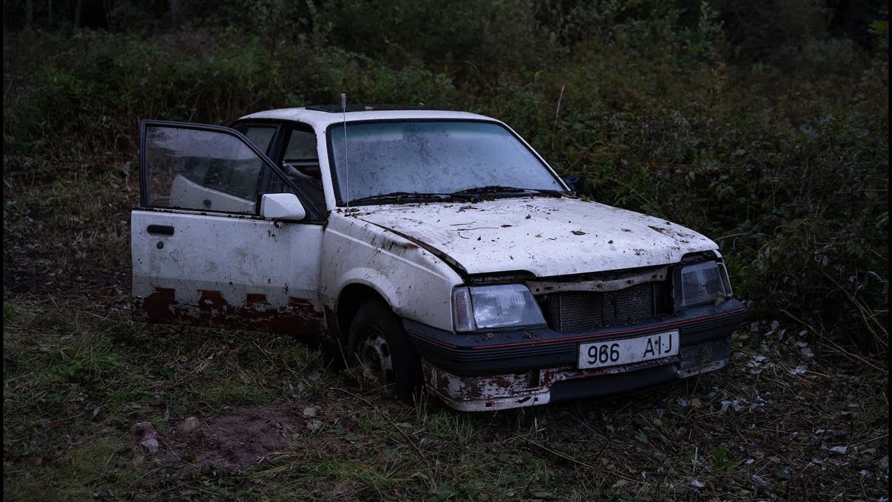 Starting Opel Ascona 2.0i GT After 20 Years + Test Drive