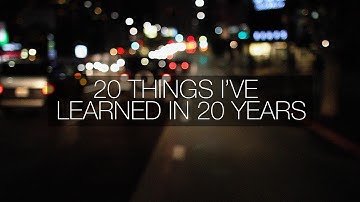 20 THINGS I