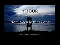 1 Hour of "How Deep is Your Love" - Guitar Instrumental Music - BeeGees Cover - Relax - Study