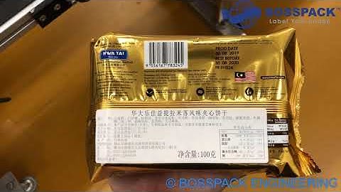 Bosspack Top Labelling Machine