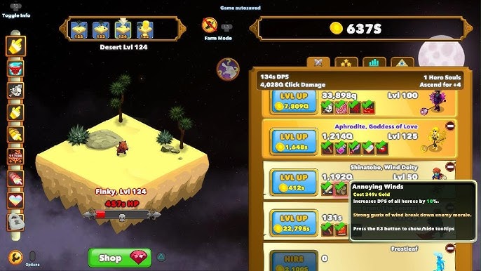 Clicker Heroes Hack download and get unlimited Gold, DPS and