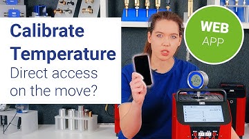Remote temperature calibration » SIKA feature » Web App | Full control when you’re on the go