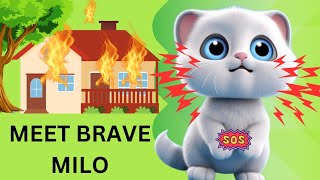 BRAVE KITTEN/Power Of Team Work # Bed Time Stories For Kids /#Story in English /#Animated