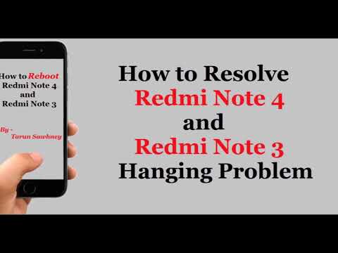 Redmi Note 4 and Redmi Note 3 Reboot   Restart Problem Solved