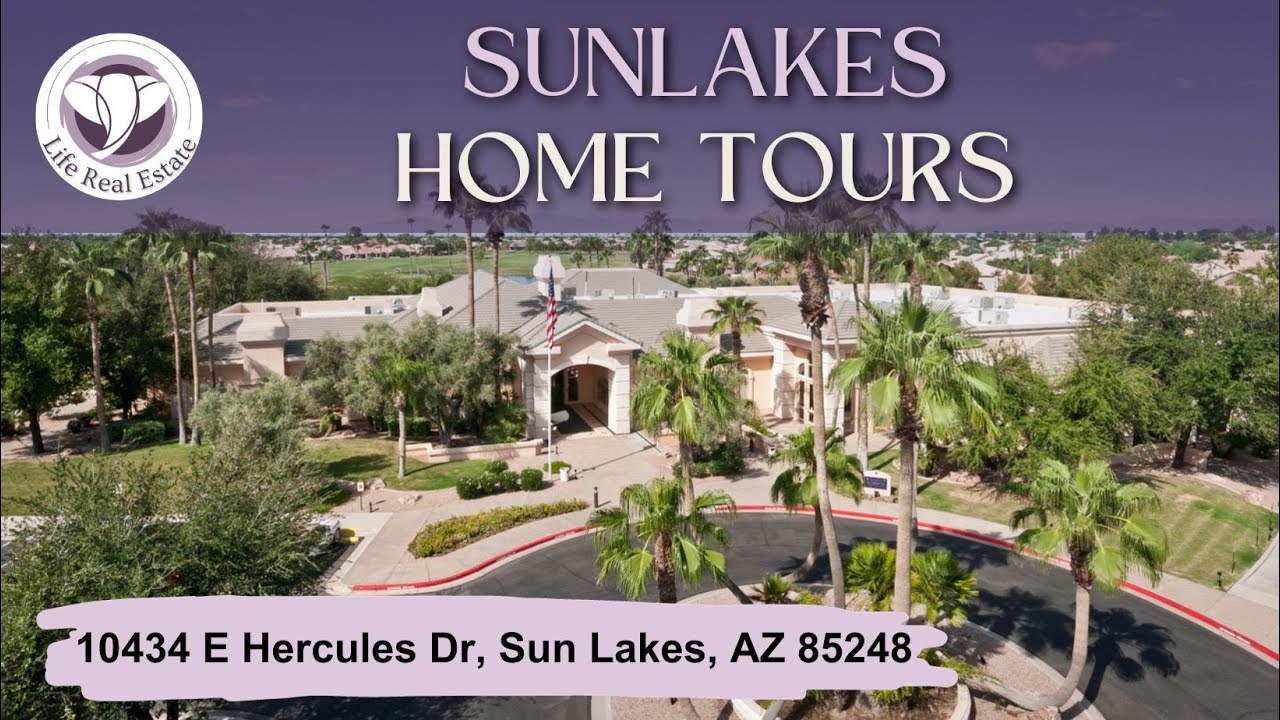 SOLD - Sun Lakes Ironwood Home - 10434 E Hercules Sun Lakes, AZ
