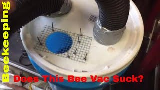 Bee Vac: How To Build One Cheap! @K5ATA