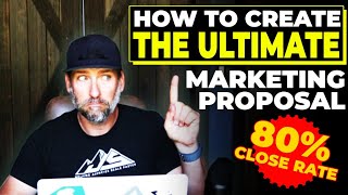 How to Create a Winning Marketing Proposal that converts 80%