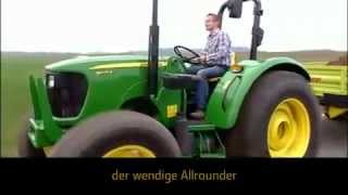 John Deere 5E Traktoren Werbung