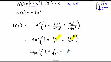Polynomial Functions and Graphs Part 2