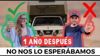 1 AÑO VIVIENDO en la Célula ¿Cómo ha ido? || Revisión y CRÍTICA de nuestra Camper 4x4