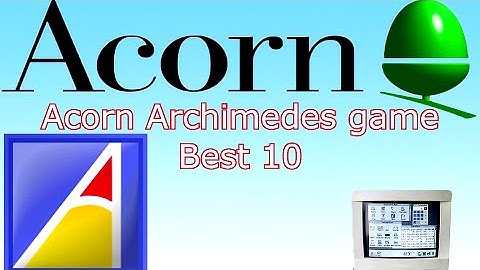 Best Acorn Archimedes games Top 10